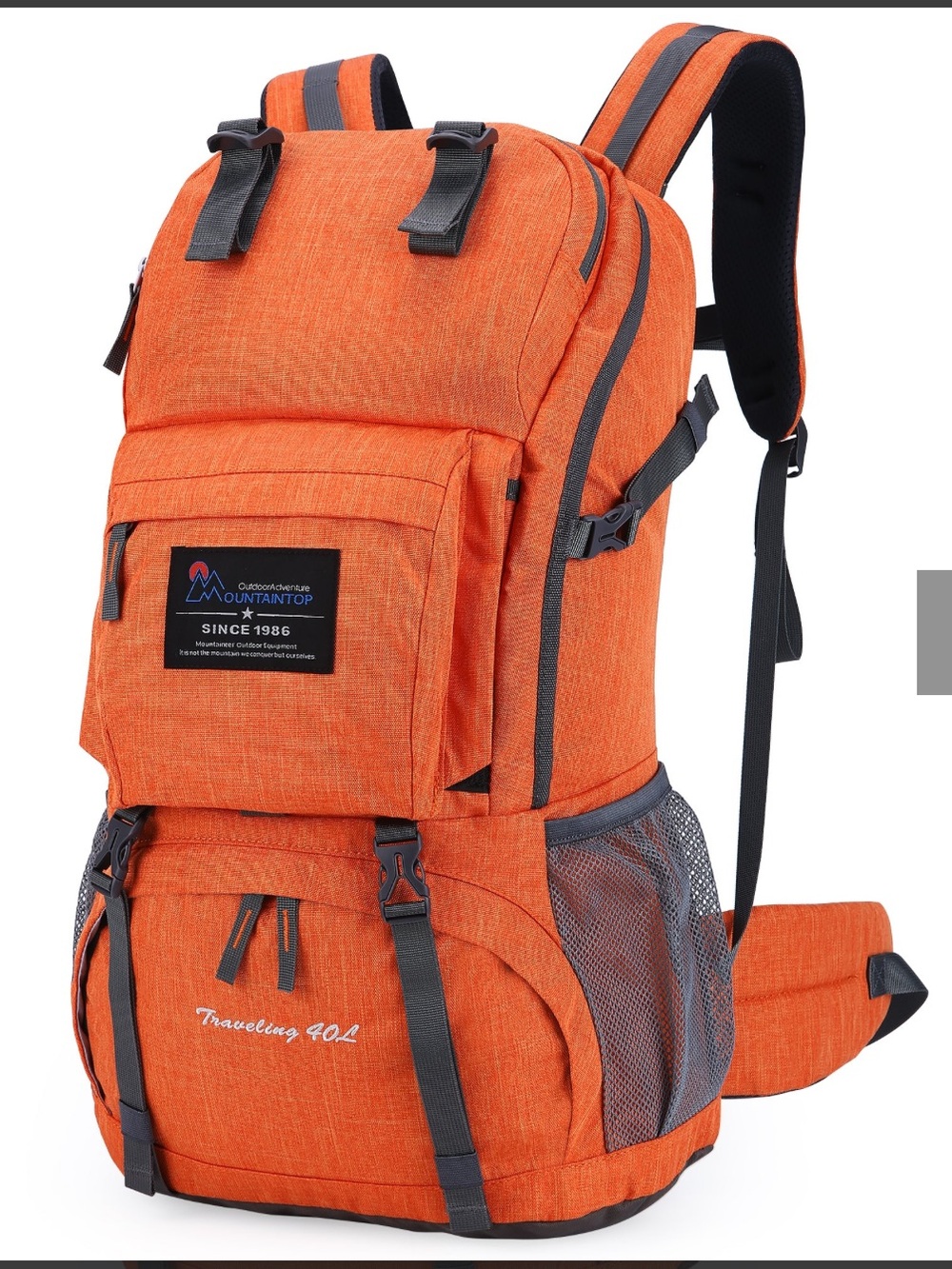 Mountaintop 40l Hiking Backpack